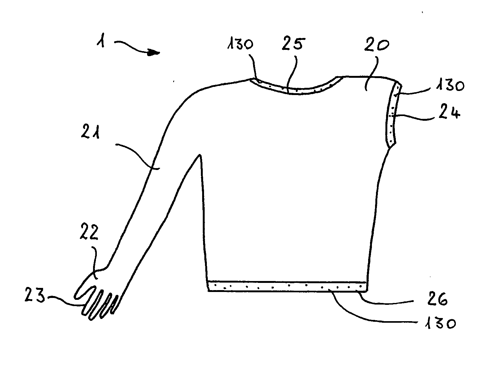 Protective device particularly for use for exterior prostheses