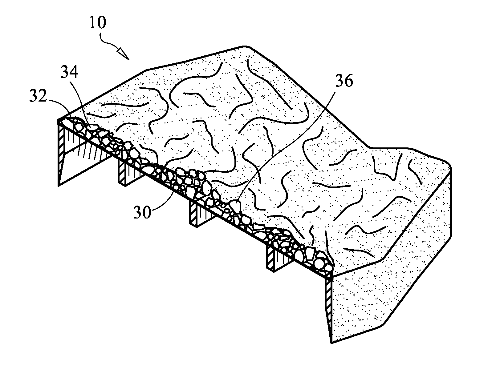 Paving block formed of rubber crumb and a method of manufacturing the same