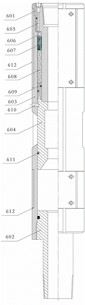 A pipe string for fracturing and completing a horizontal well and a fracturing construction method thereof