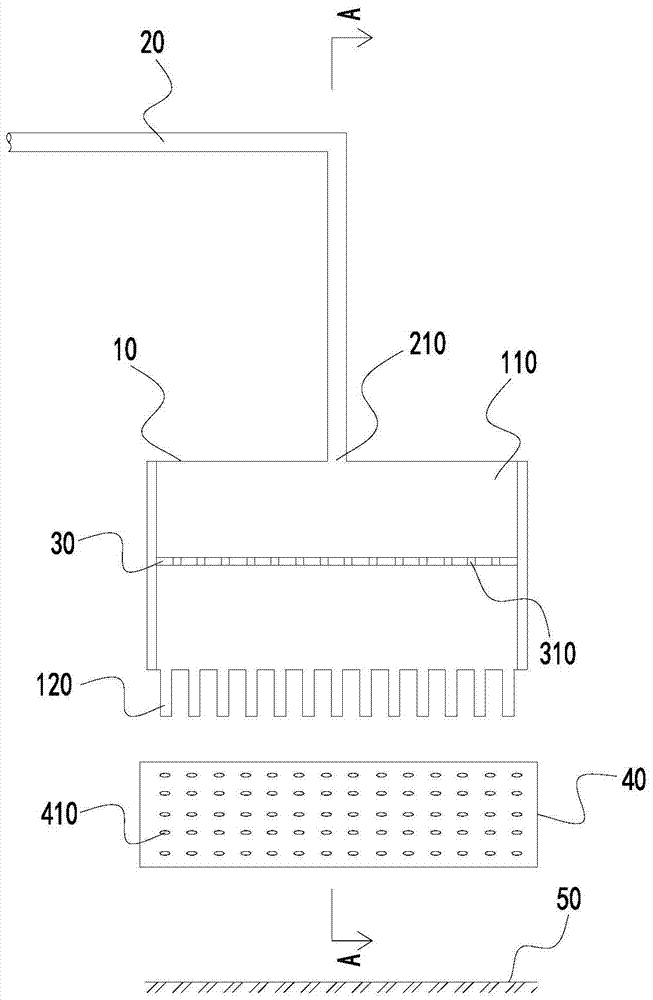 Air compressor drain pipe silencer device