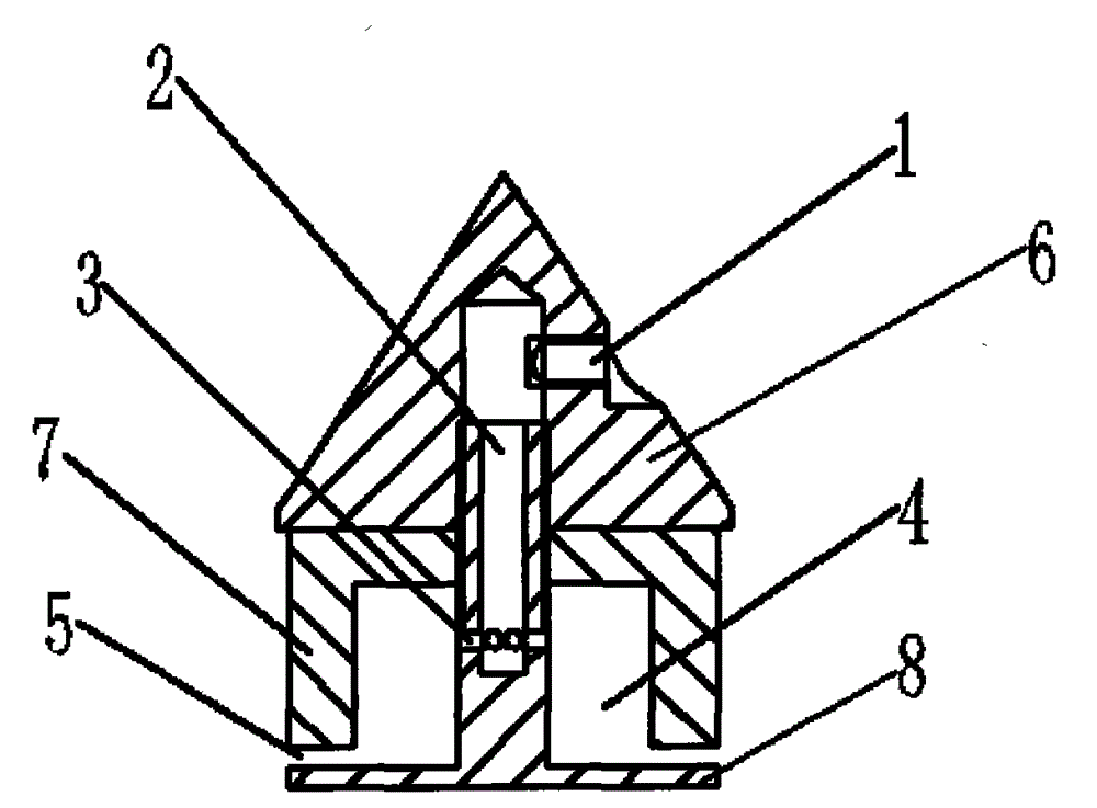 Gas/aerosol mixing or diluting device