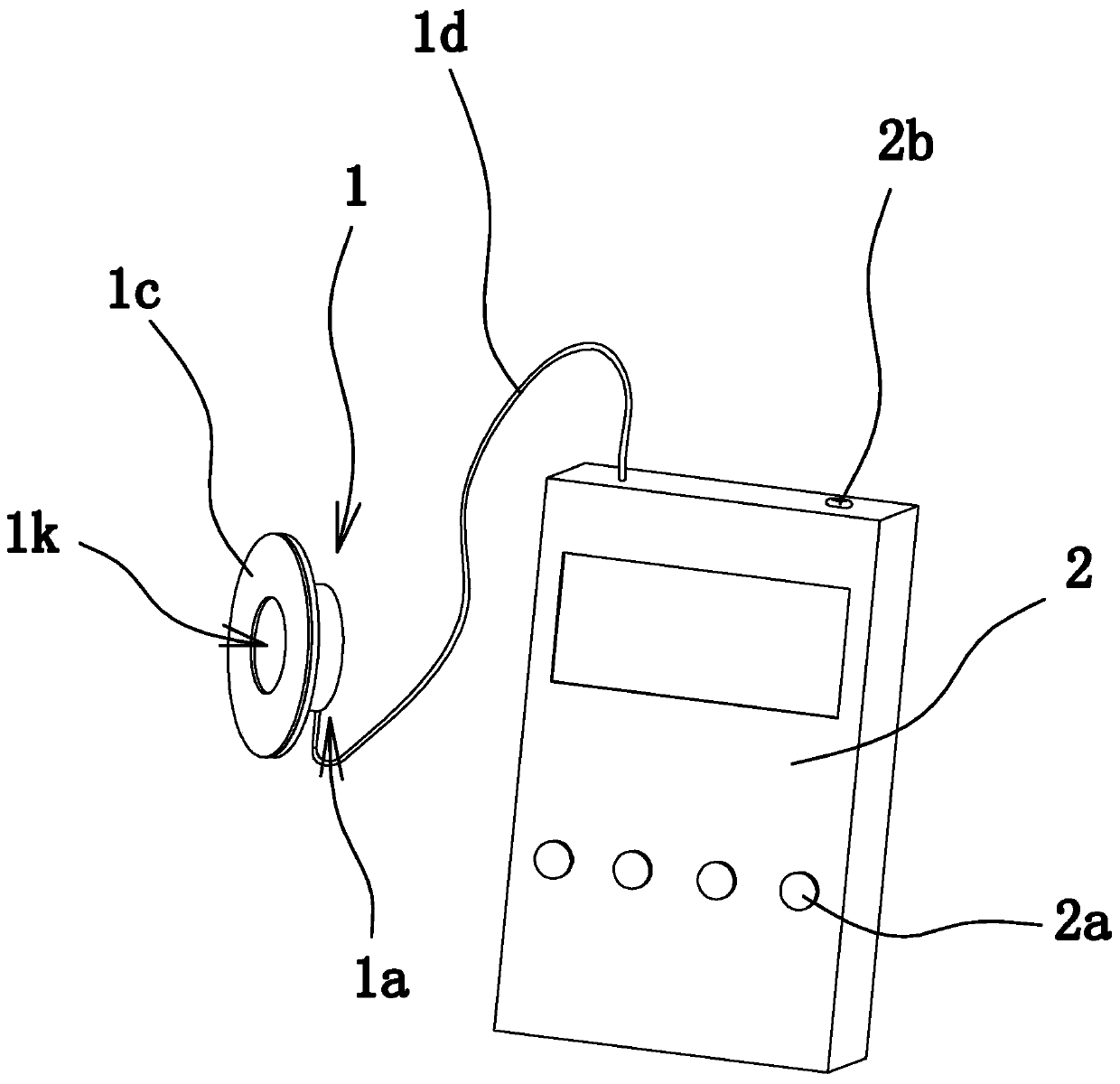 Skin sound collecting device and daily voice detecting method