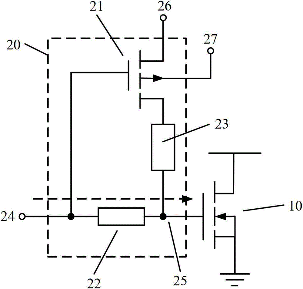 Recovery circuit and recovery method for positive bias temperature instability