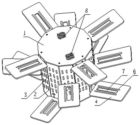 Integrated and movable mobile phone test device