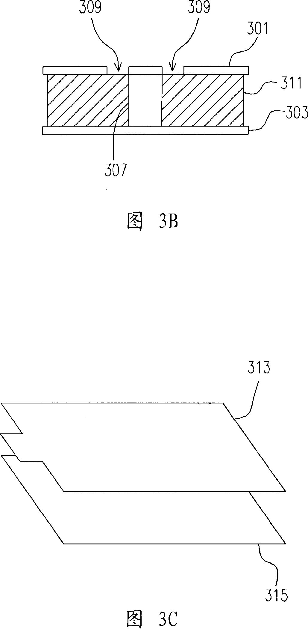 Capacitor structure capable of hoisting resonance frequency