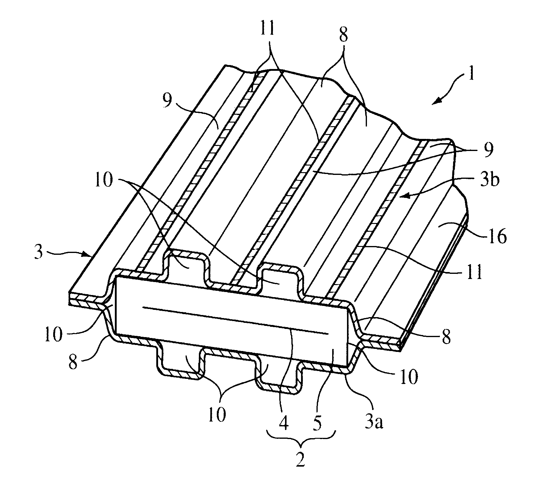 Humidification control unit and method of manufacturing same