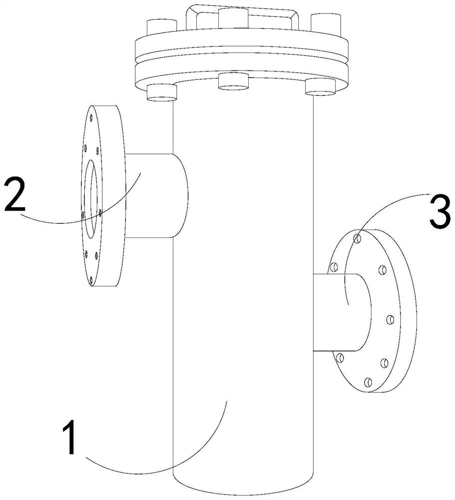 Municipal sewage treatment device