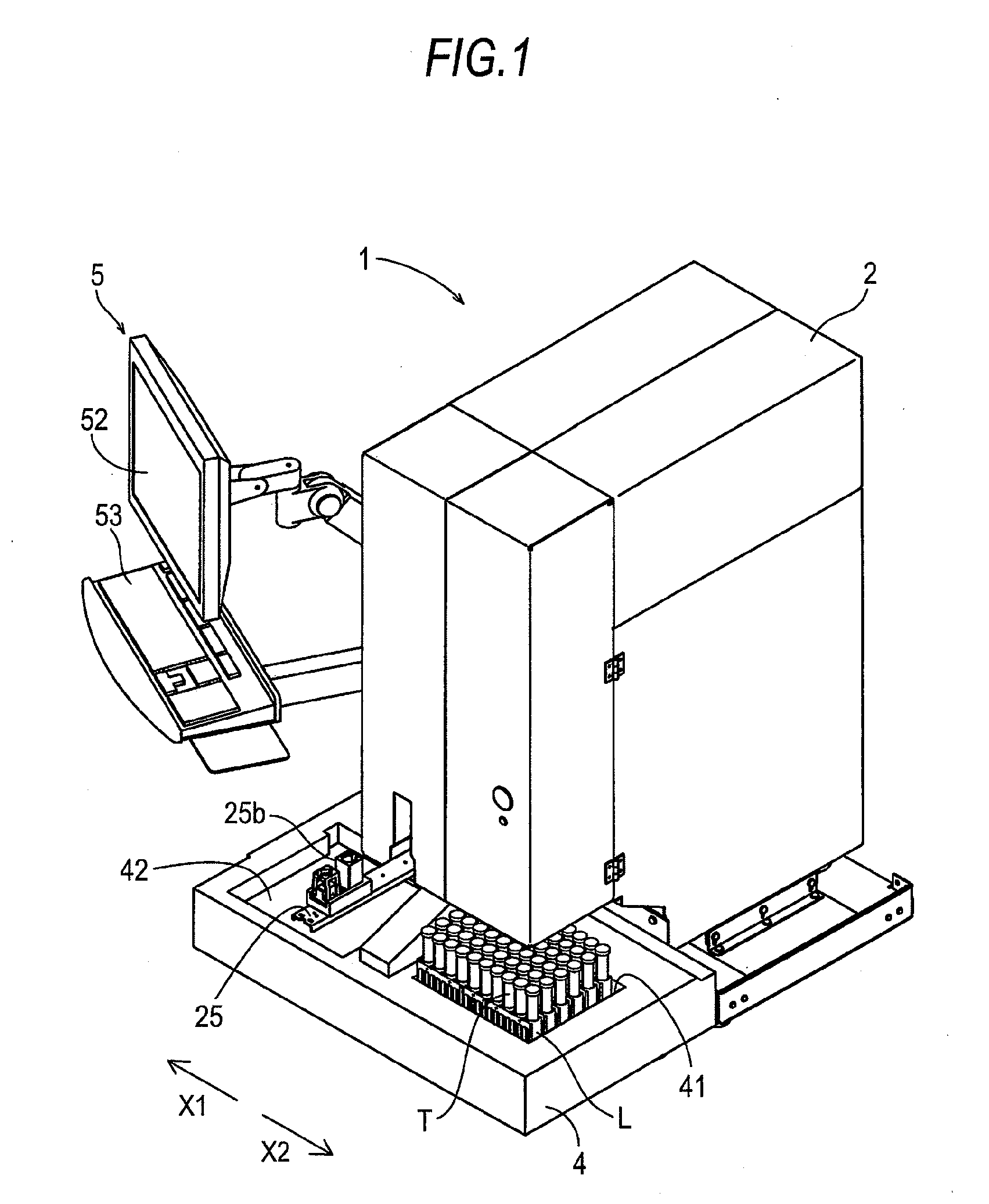 Blood analyzer and method for determining existence and nonexistence of lymphoblasts in blood sample