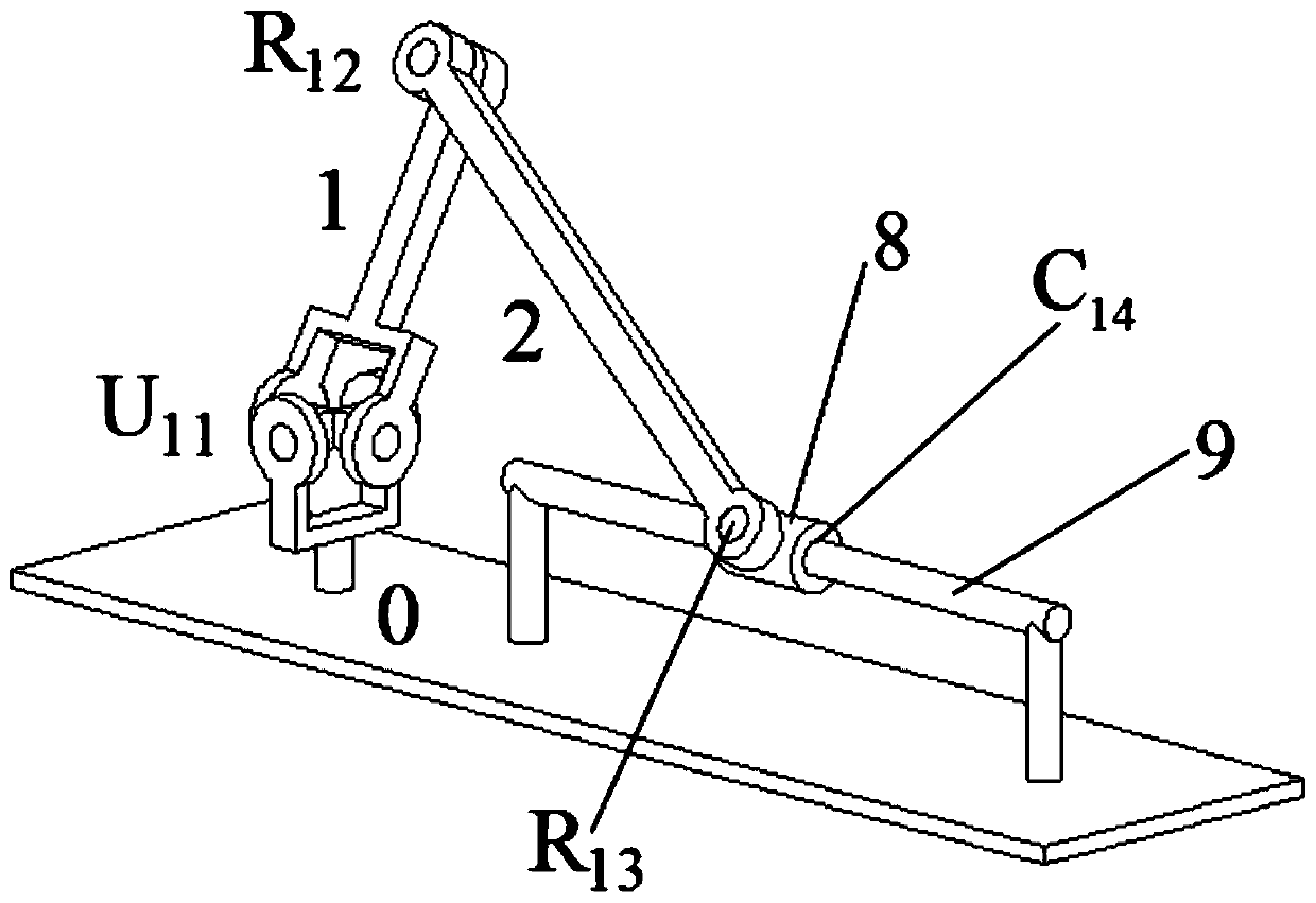 Multi-motion-mode parallel robot mechanism involving motion bifurcation closed chain