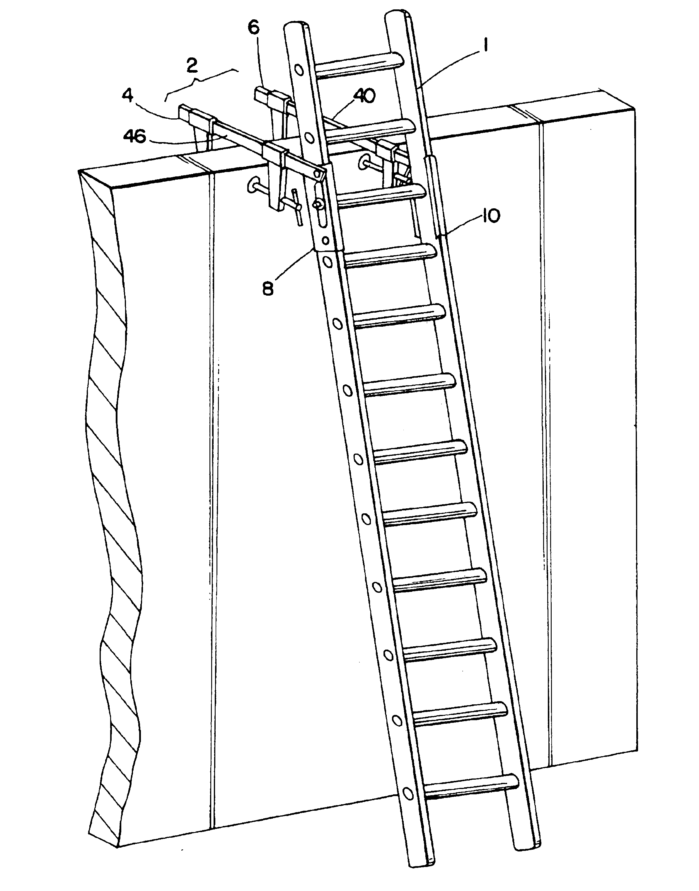Ladder safety device