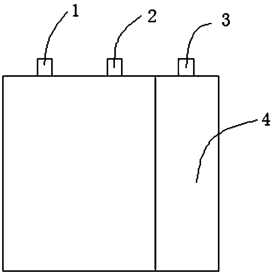 A lithium supplemental method of soft-clad lithium ion battery, a preparation method of lithium ion battery, and an intermediate lithium supplemental battery