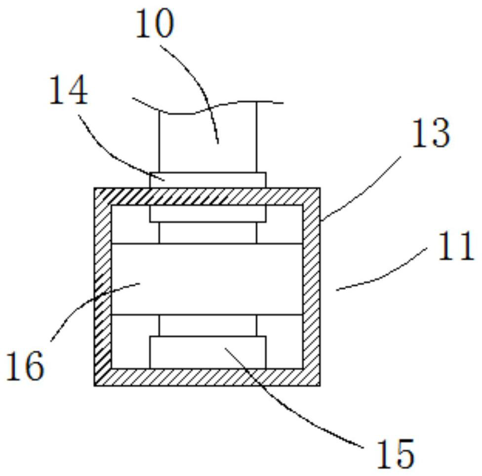 Flexible height limiting mechanism capable of automatically rebounding and resetting