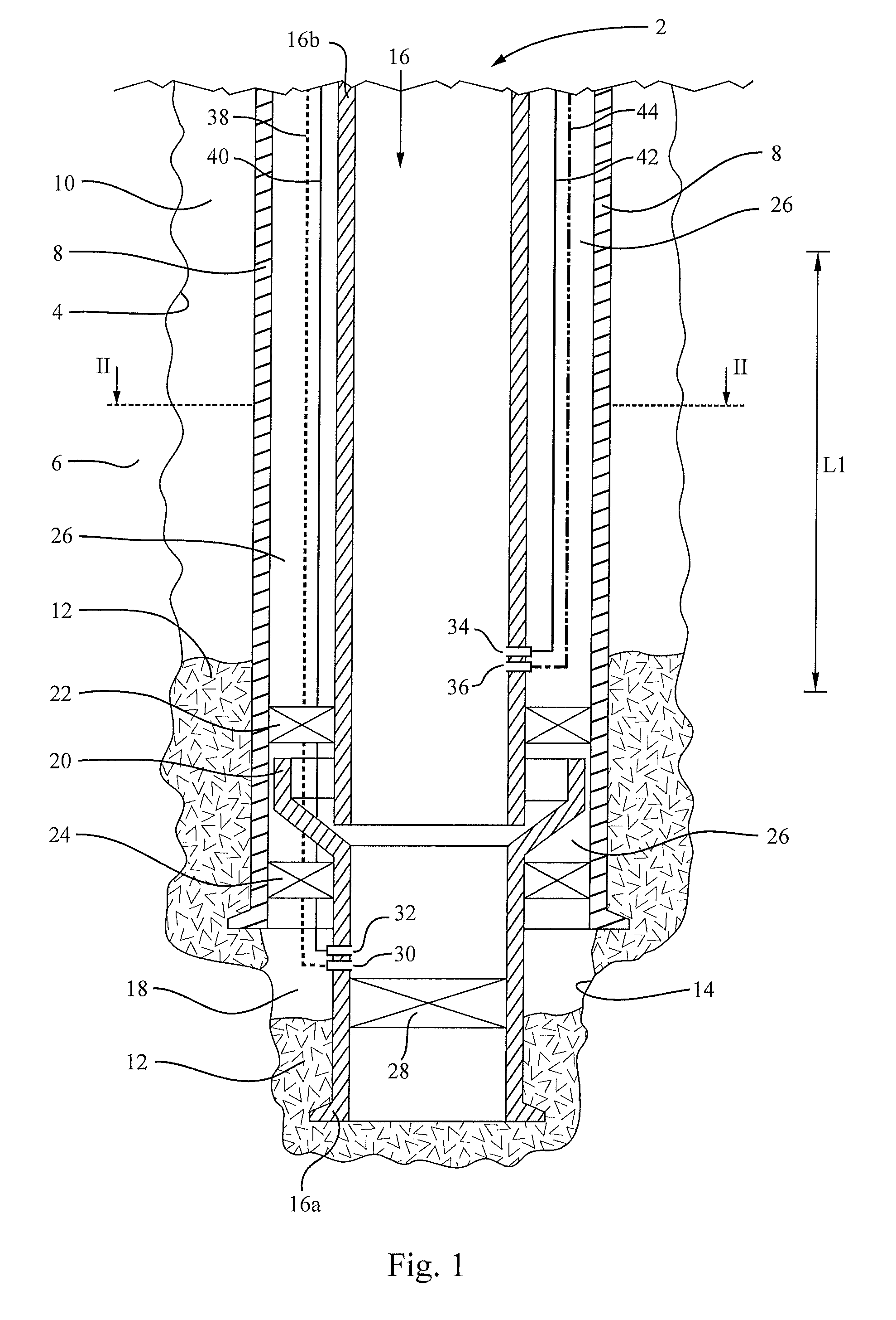 Method for Downhole Cutting of At Least One Line Disposed Outside and Along a Pipe String in a Well, and Without Simultaneously Severing the Pipe String