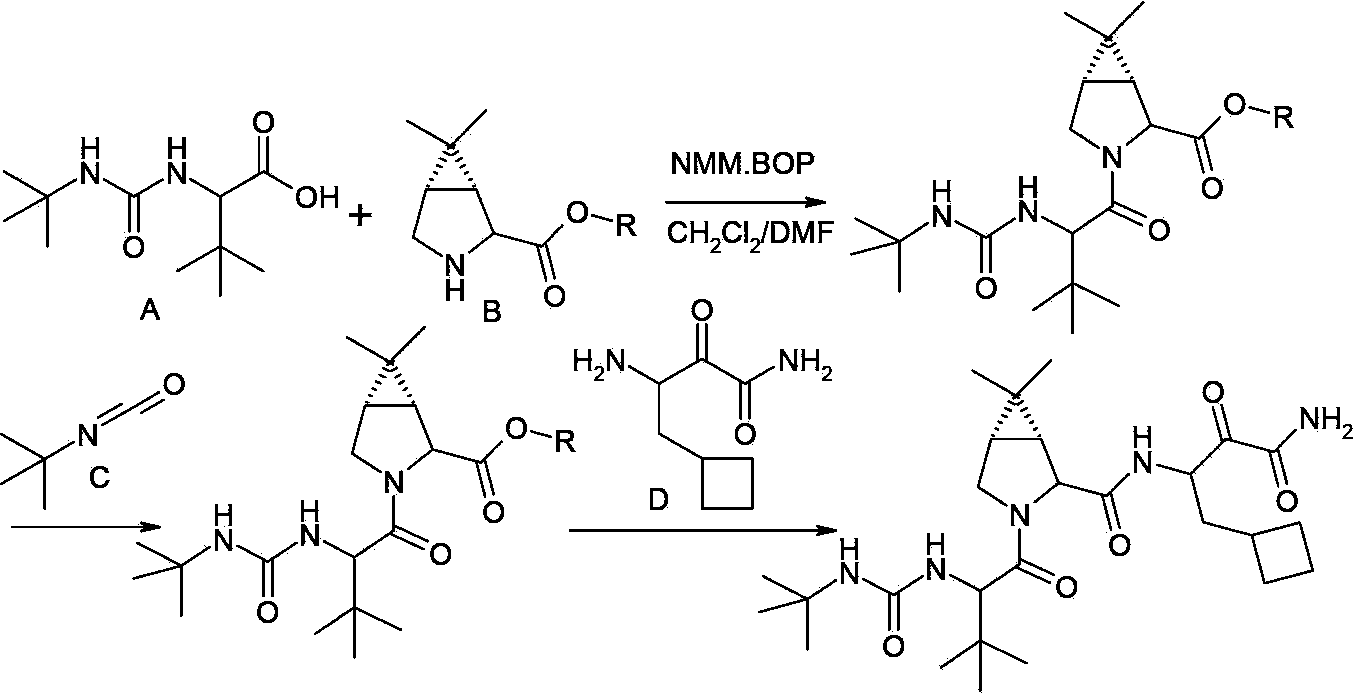 Method for preparing (1R,3S)-3-aminomethyl-2,2-dimethyl cyclopropane methyl alcohol and salts thereof