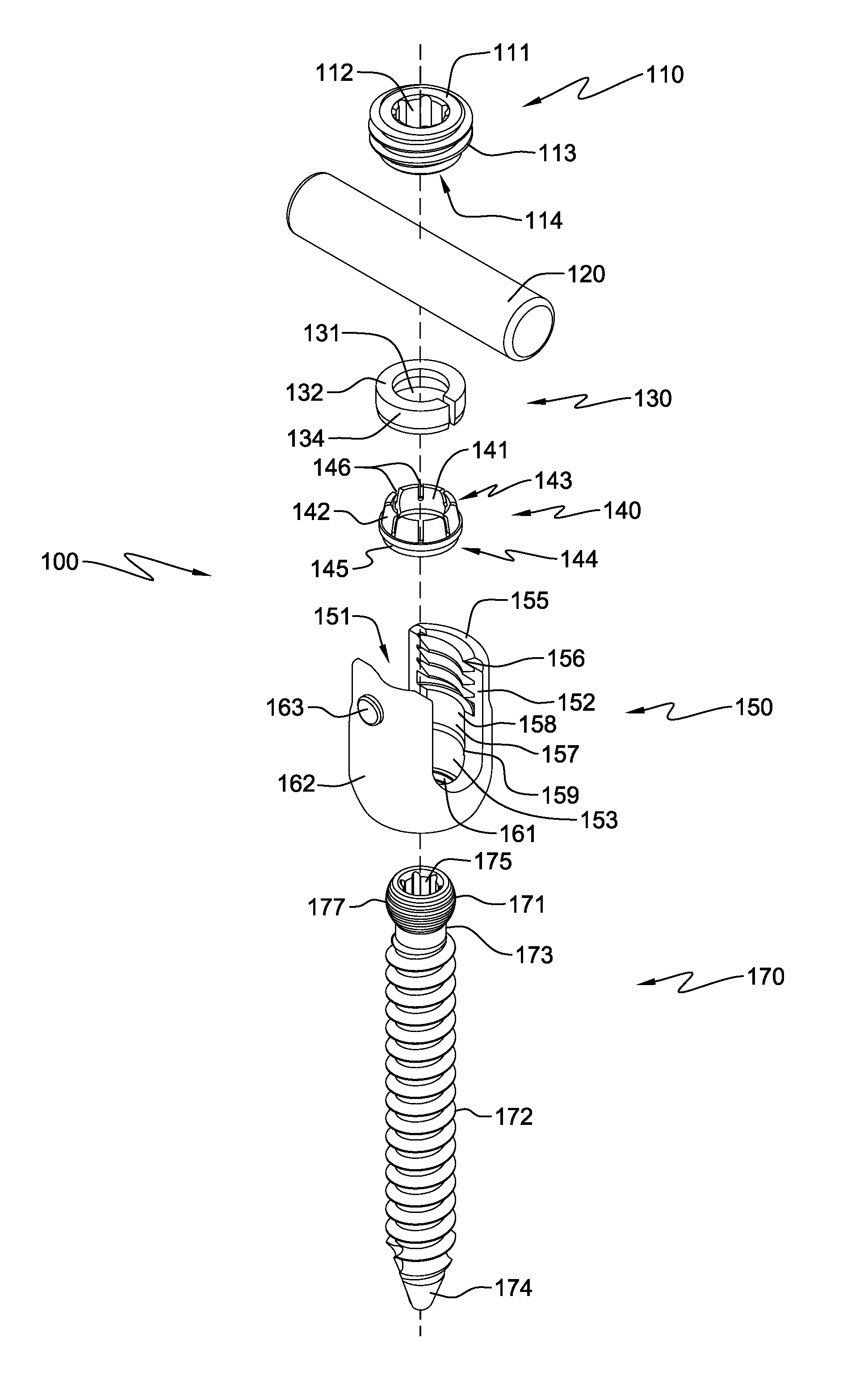 Pedicle screw assembly and method of assembly