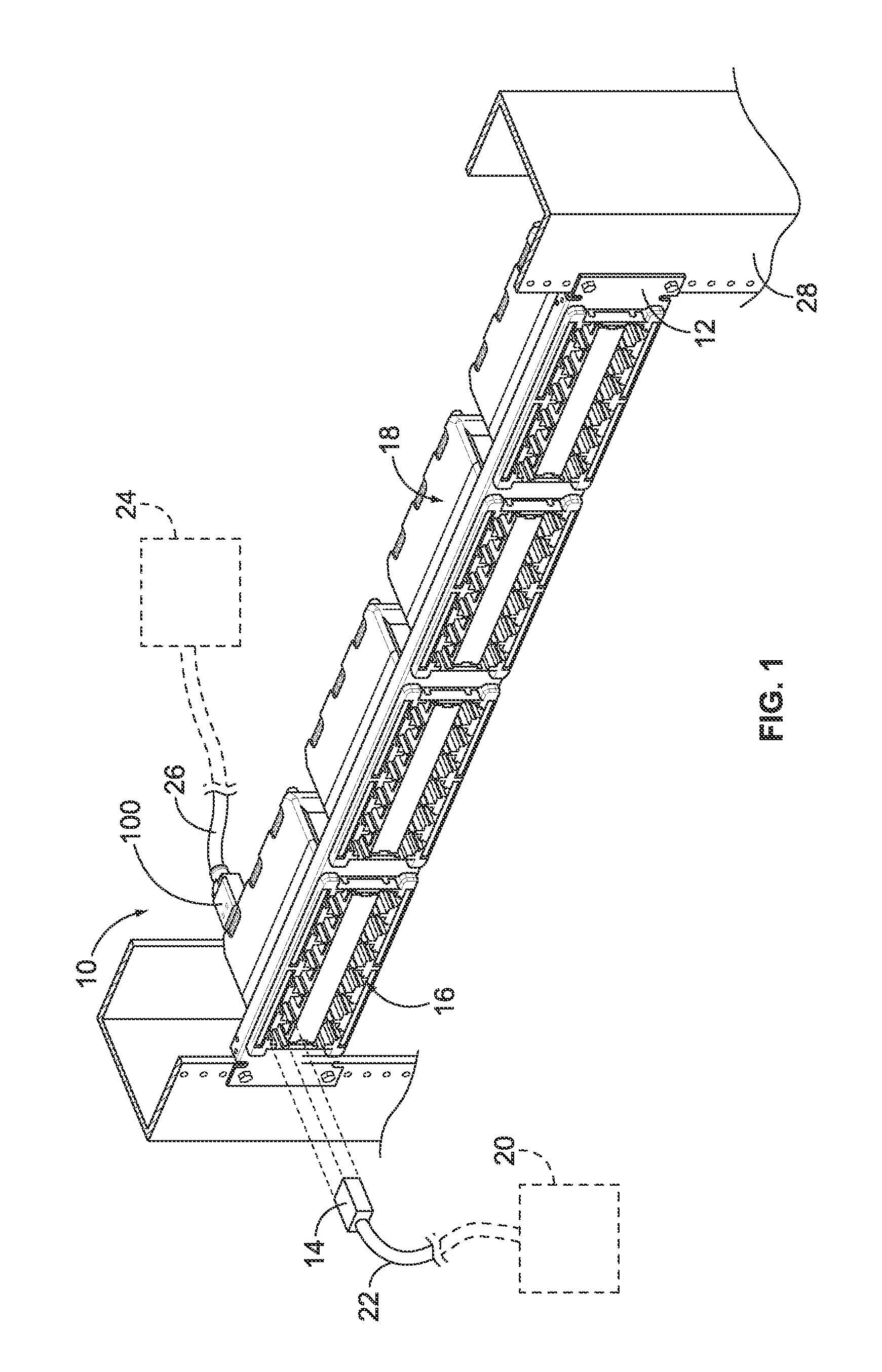 Latch assembly for a connector assembly