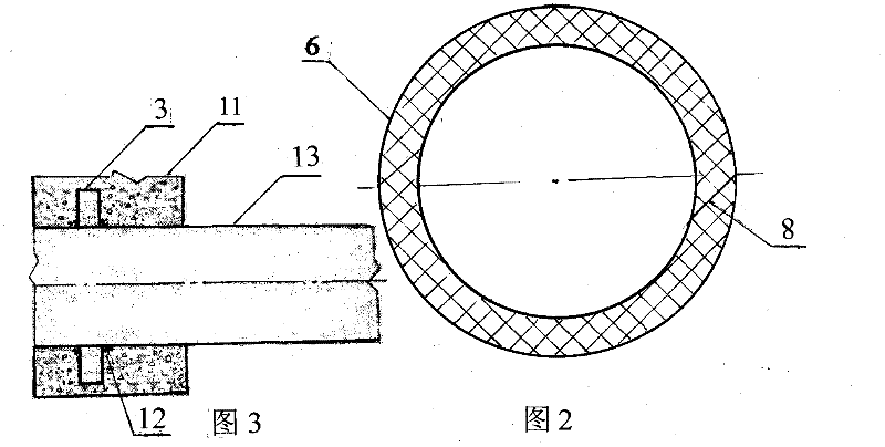 Embedded-method anti-leakage technology for high-pressure water and gas conveyance