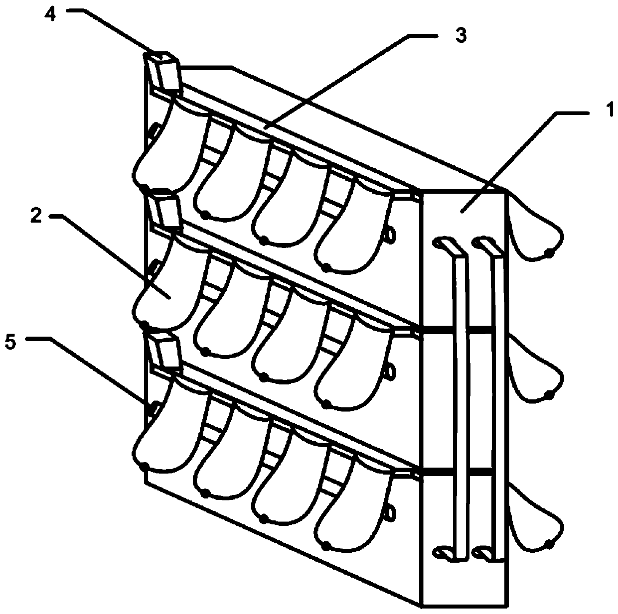 Crayfish burrowing system for three-dimensional cultivation