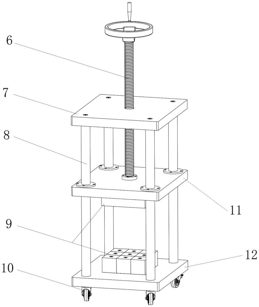 Large-scale magnetic suspension detection method and device based on magnet arrays