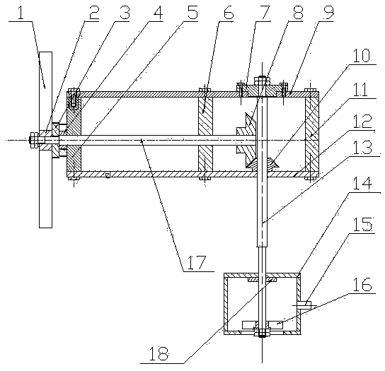 Wind-driven water pump teaching aid device and drainage method