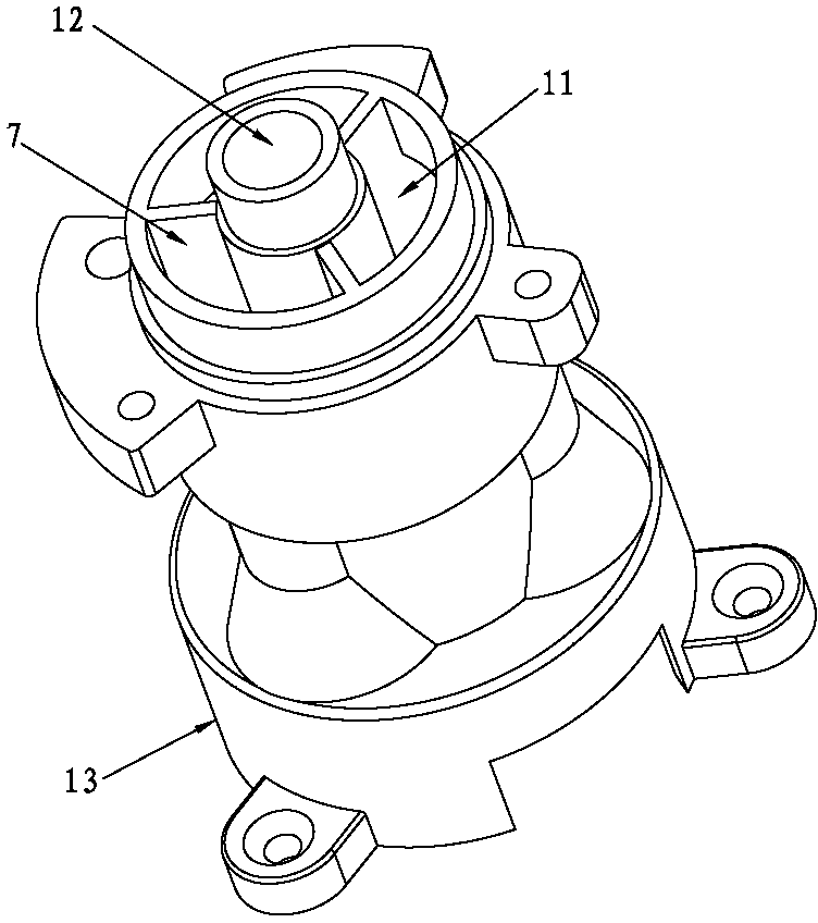 Burner of direct-injection type cooker combustor