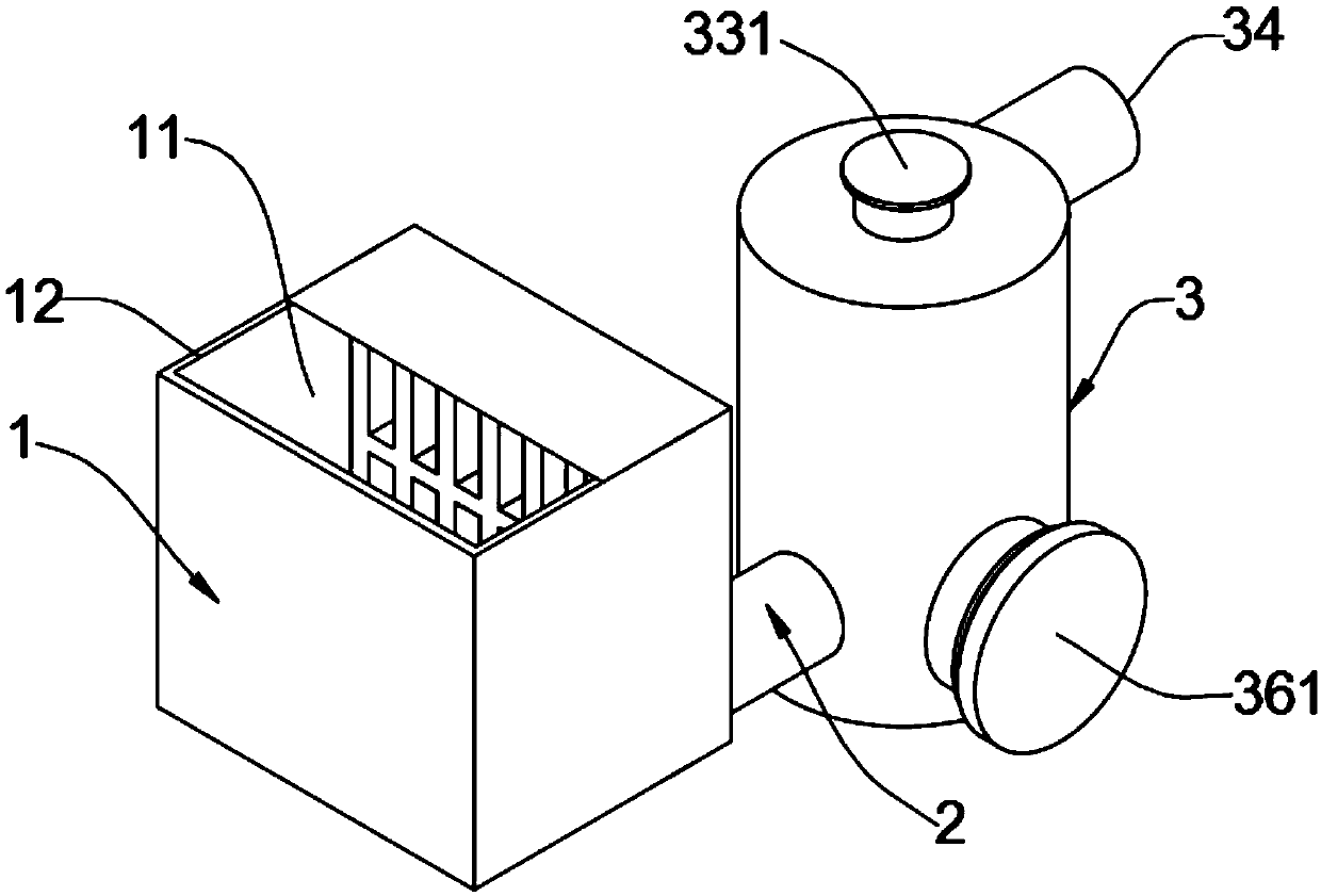 Solid-liquid separation mechanism for sewage treatment