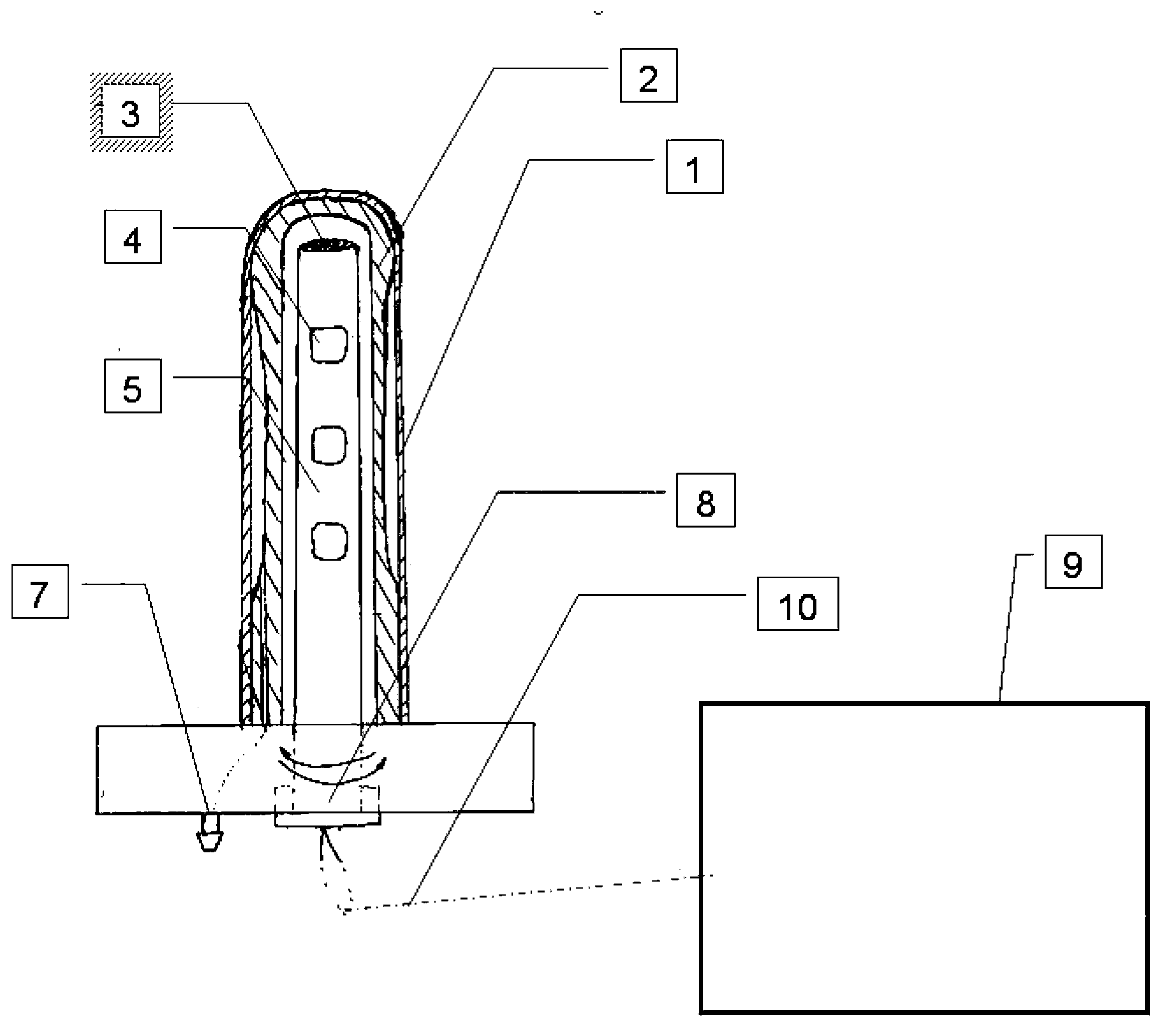 Optical therapeutic apparatus suitable for intracavitary therapy and elastic transparent protective cover thereof