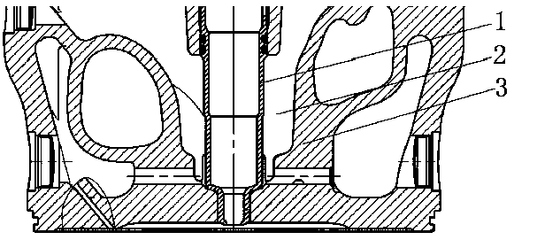 Oil injector bush