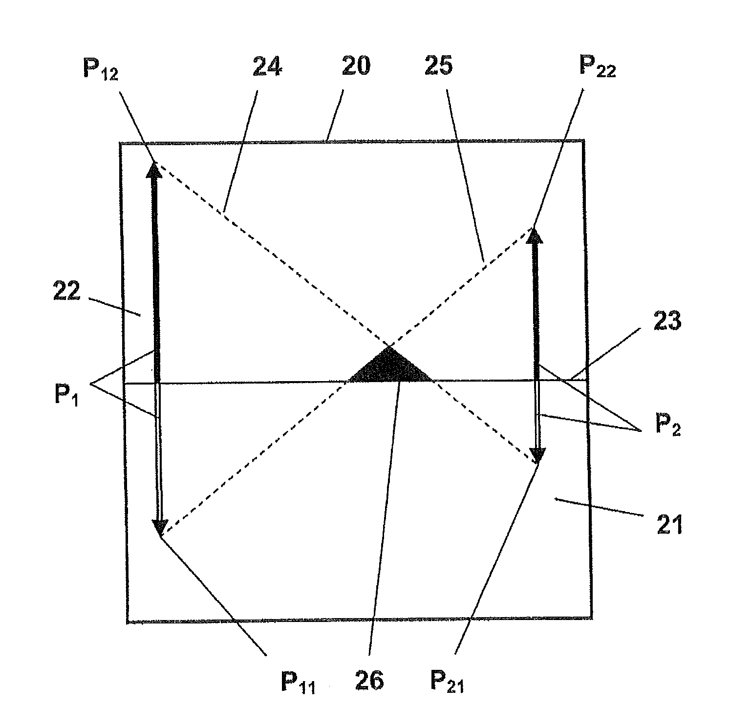 Method for displaying changes in parameter values