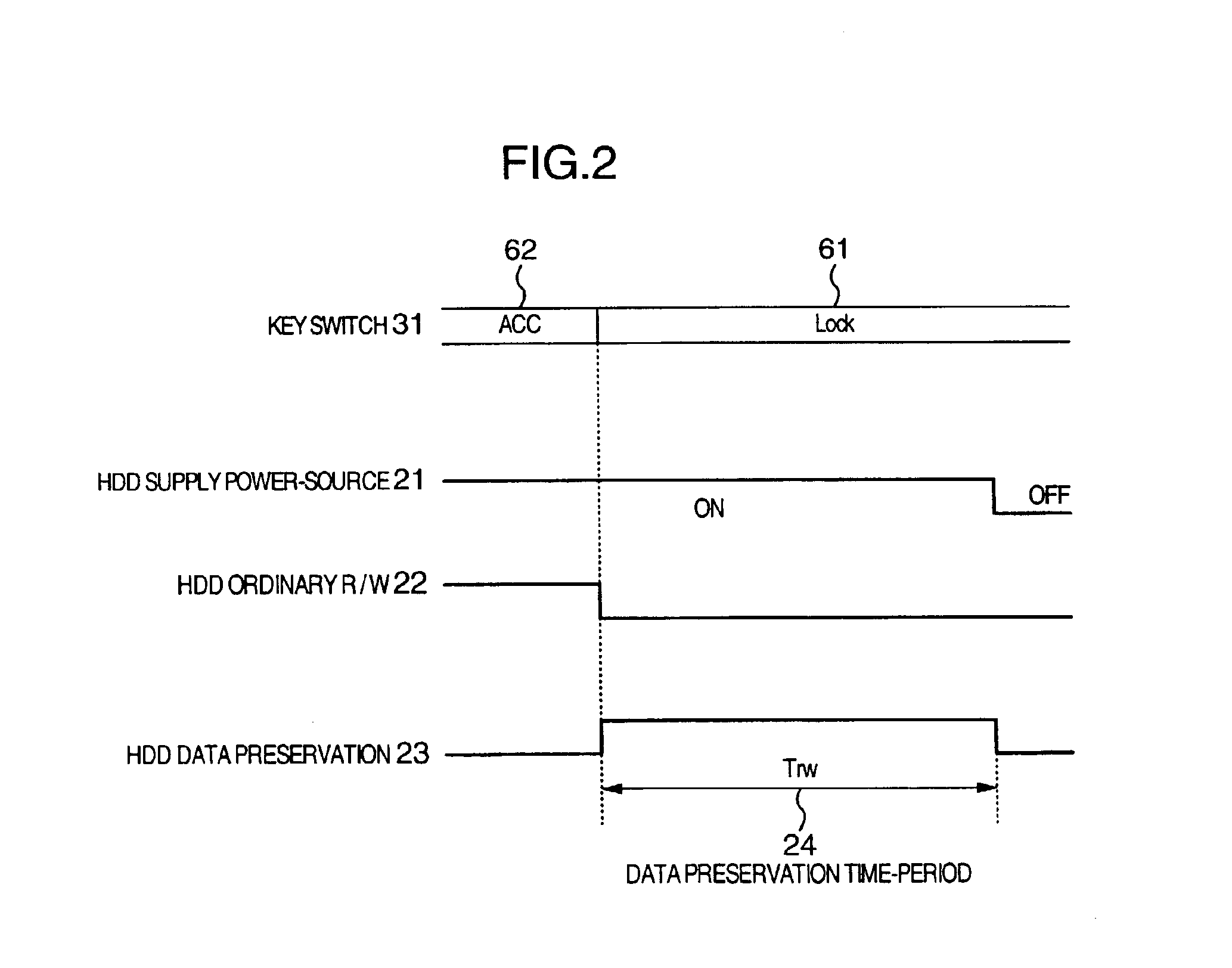 Vehicle-mounted information processing apparatus having magnetic disk device