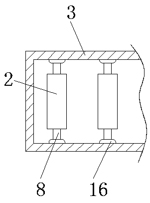 Storage box for low-voltage electric energy measurement meter