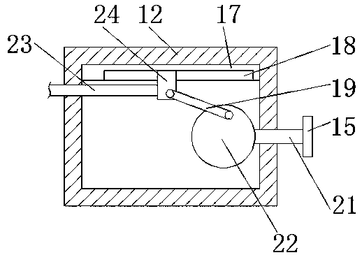 Storage box for low-voltage electric energy measurement meter