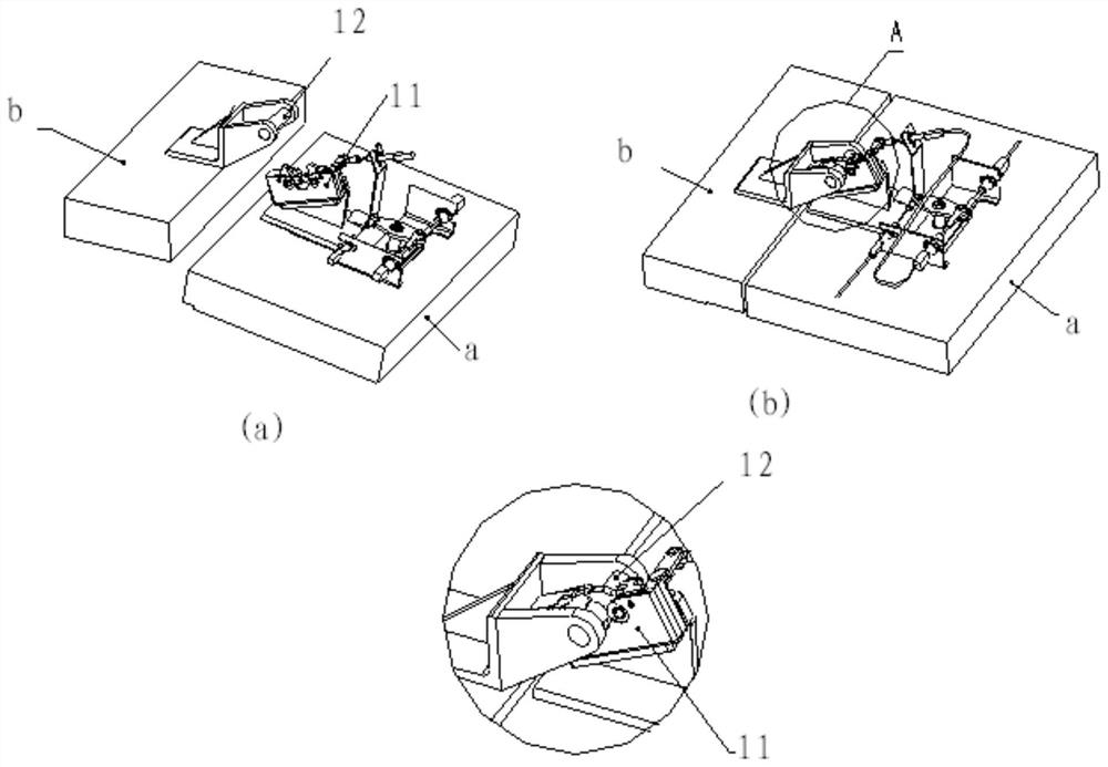 Hatch cover interlocking mechanism and hatch cover system