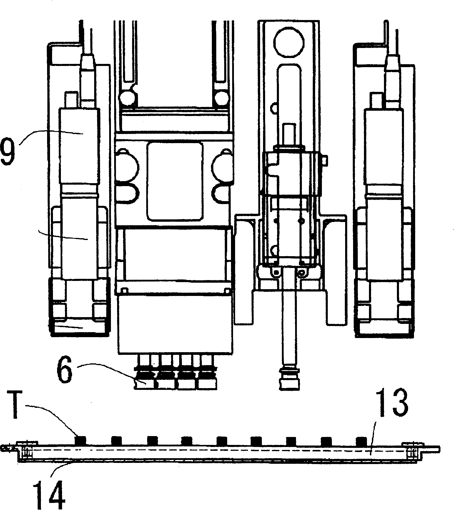 Mounting equipment of electronic parts