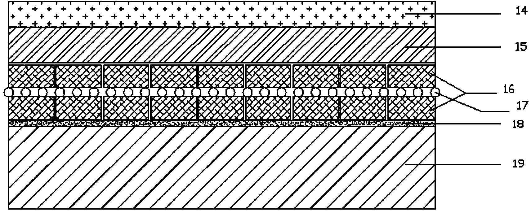 Phase-change energy storage type radiant heating and cooling tail end device and control method