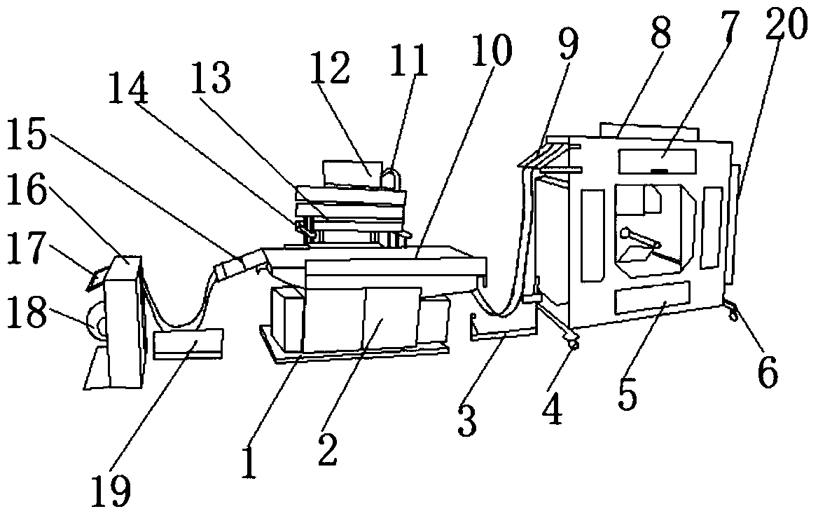 Circular screen printing machine