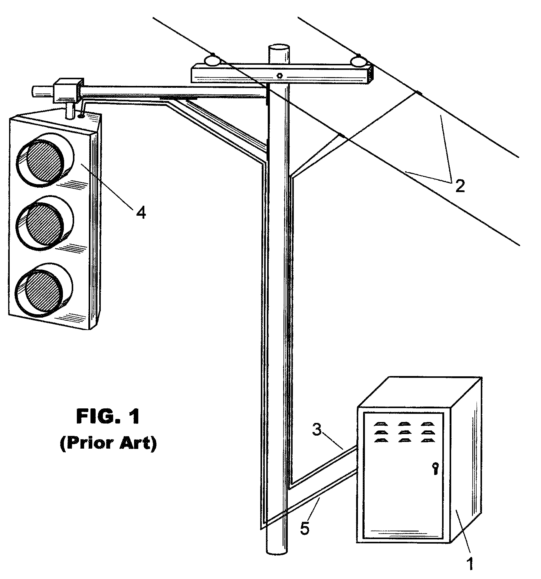 Method and apparatus for controlling temporary traffic signals