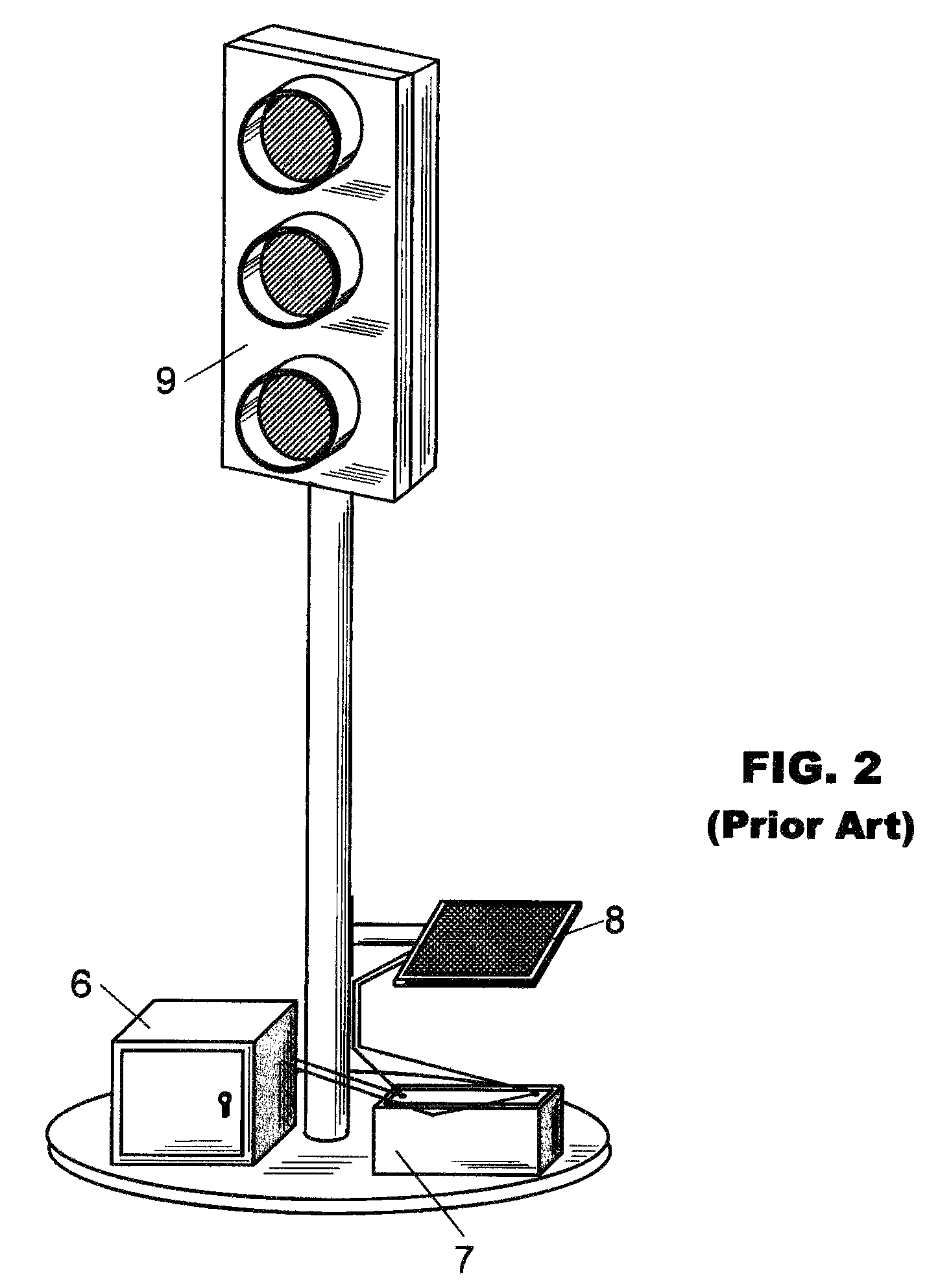 Method and apparatus for controlling temporary traffic signals
