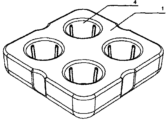 Novel food tray