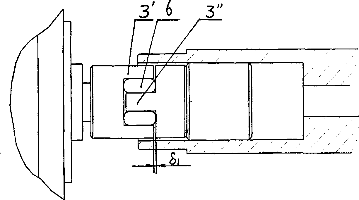 Precision high speed chief axis power transmission connecting mechanism