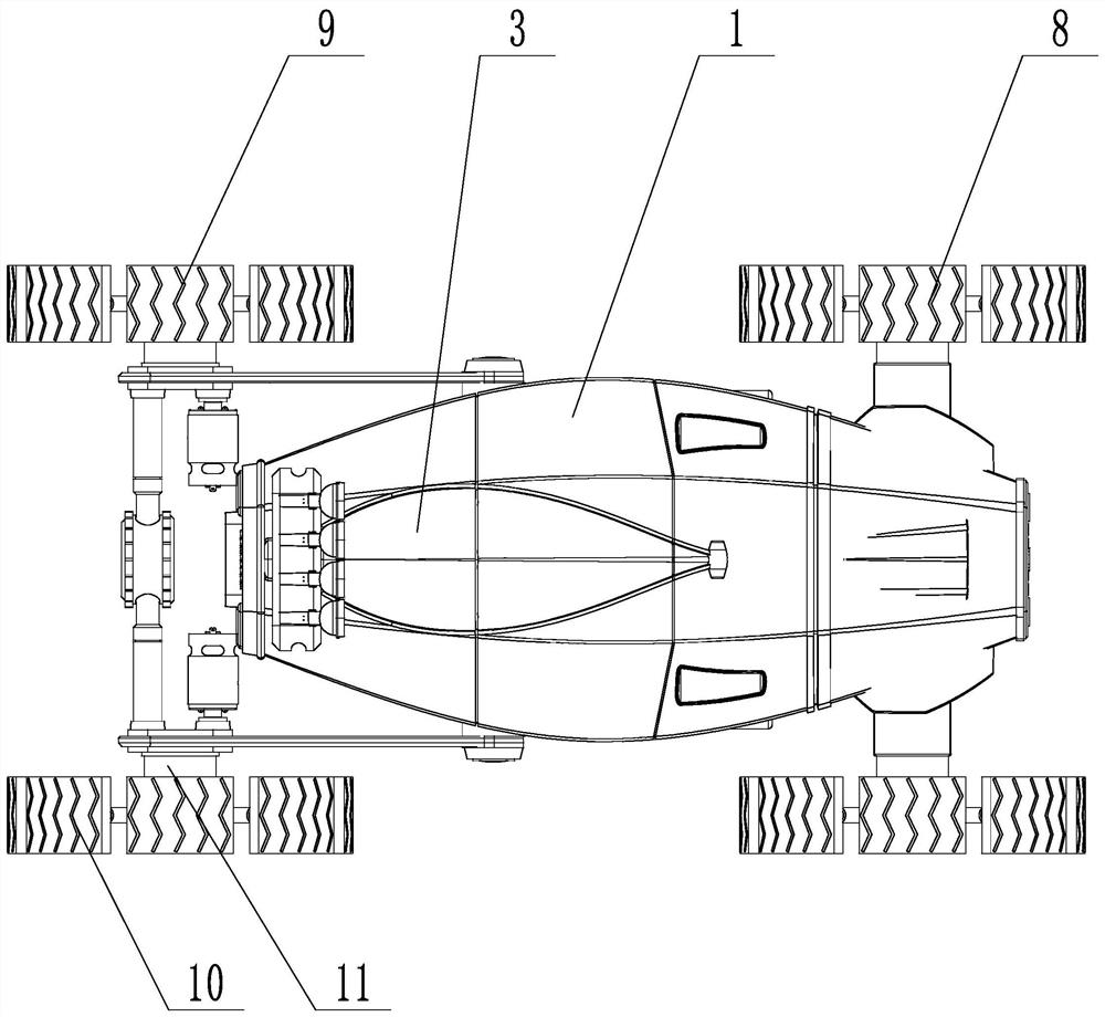 Urban sewer BIM model data acquisition device