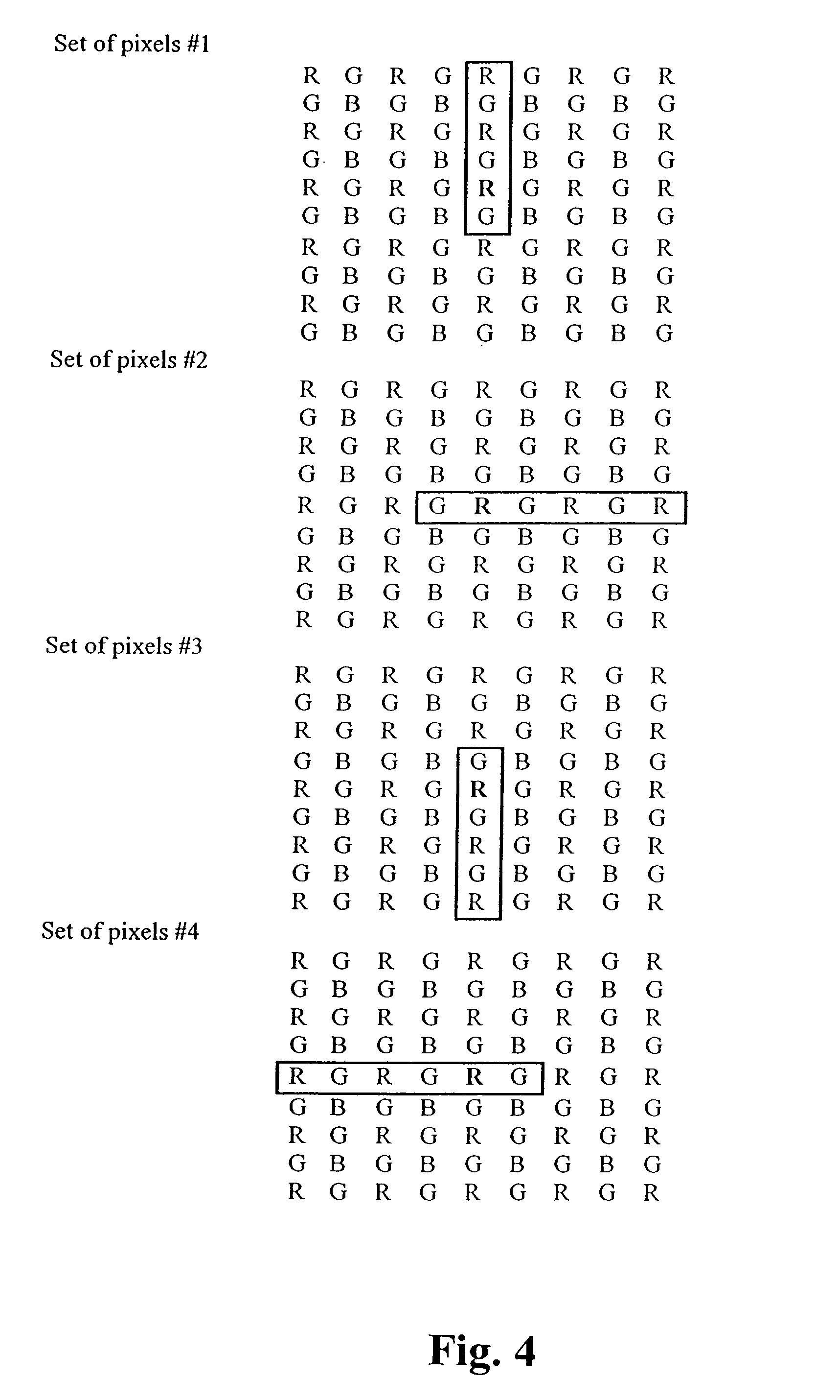 Method and an apparatus for elimination of color Moiré