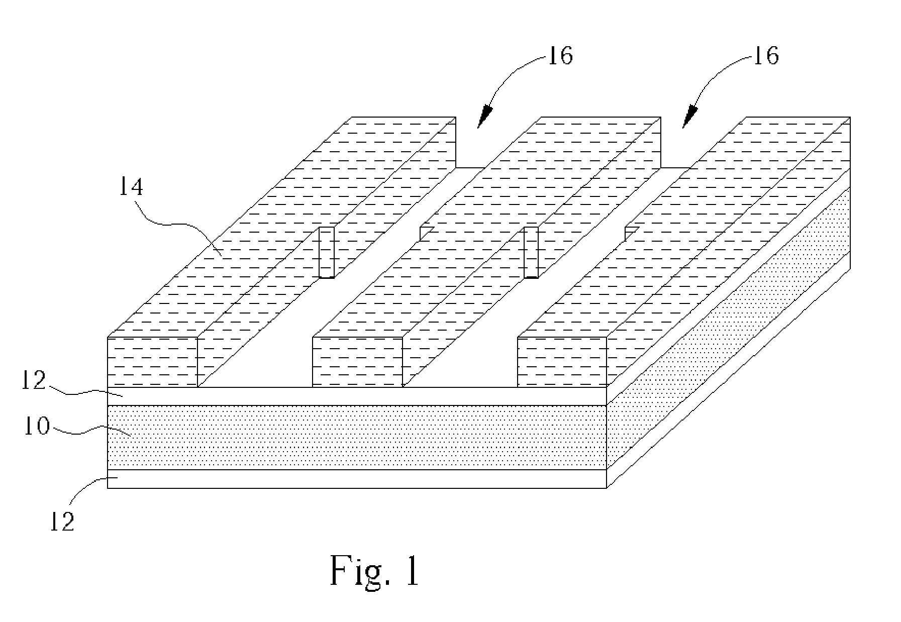 Method for fabricating a packaging substrate