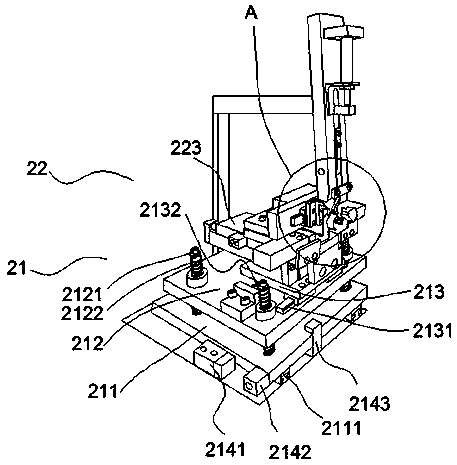 Metal button automatic aligning and hanging device and method