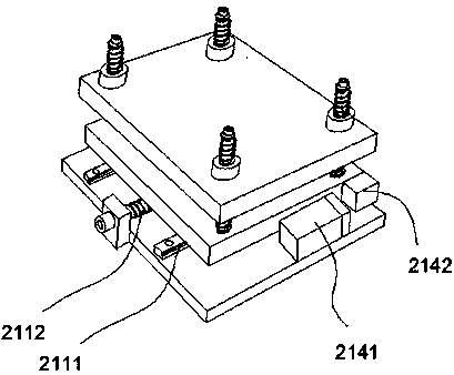 Metal button automatic aligning and hanging device and method