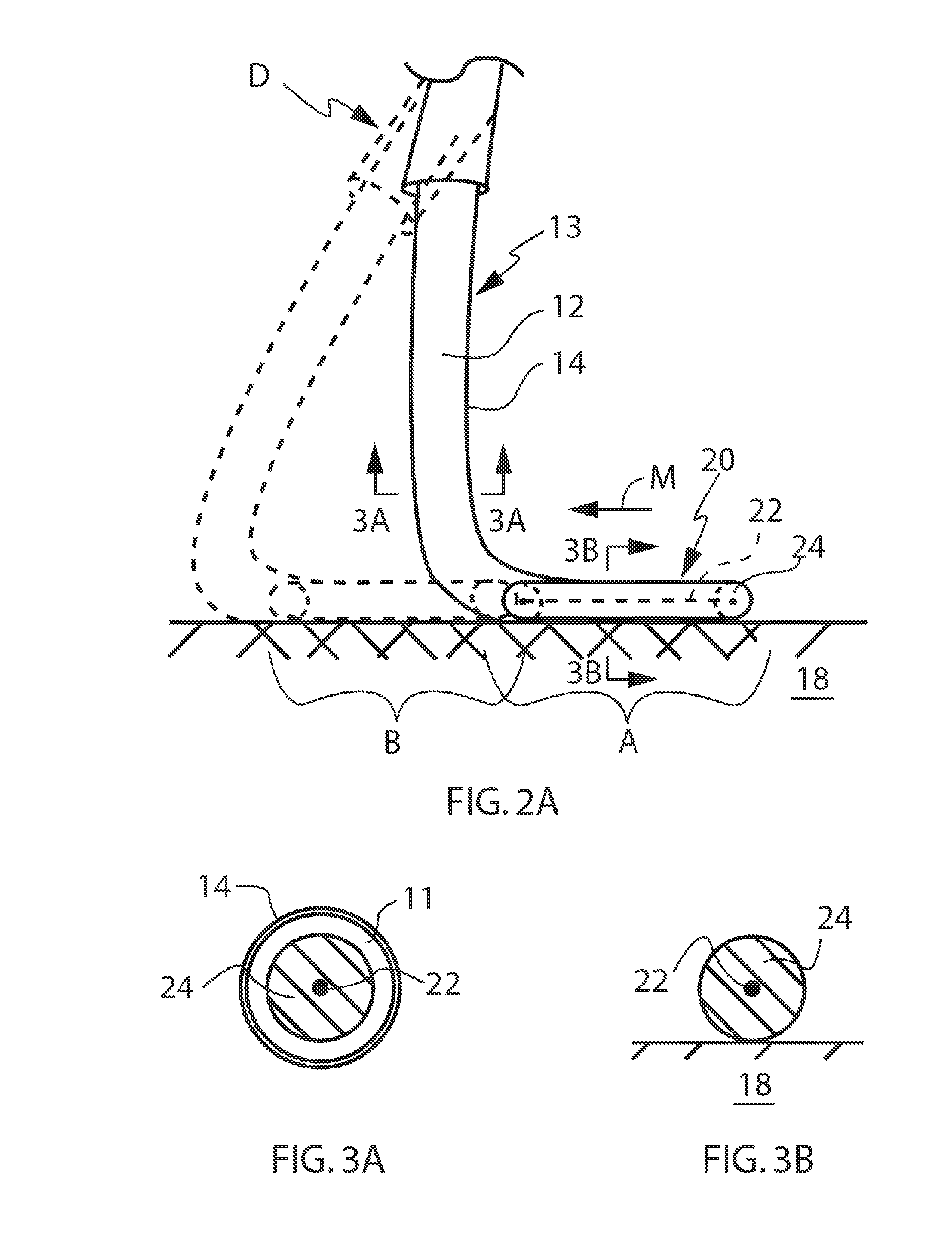 Devices and methods for creating continuous lesions
