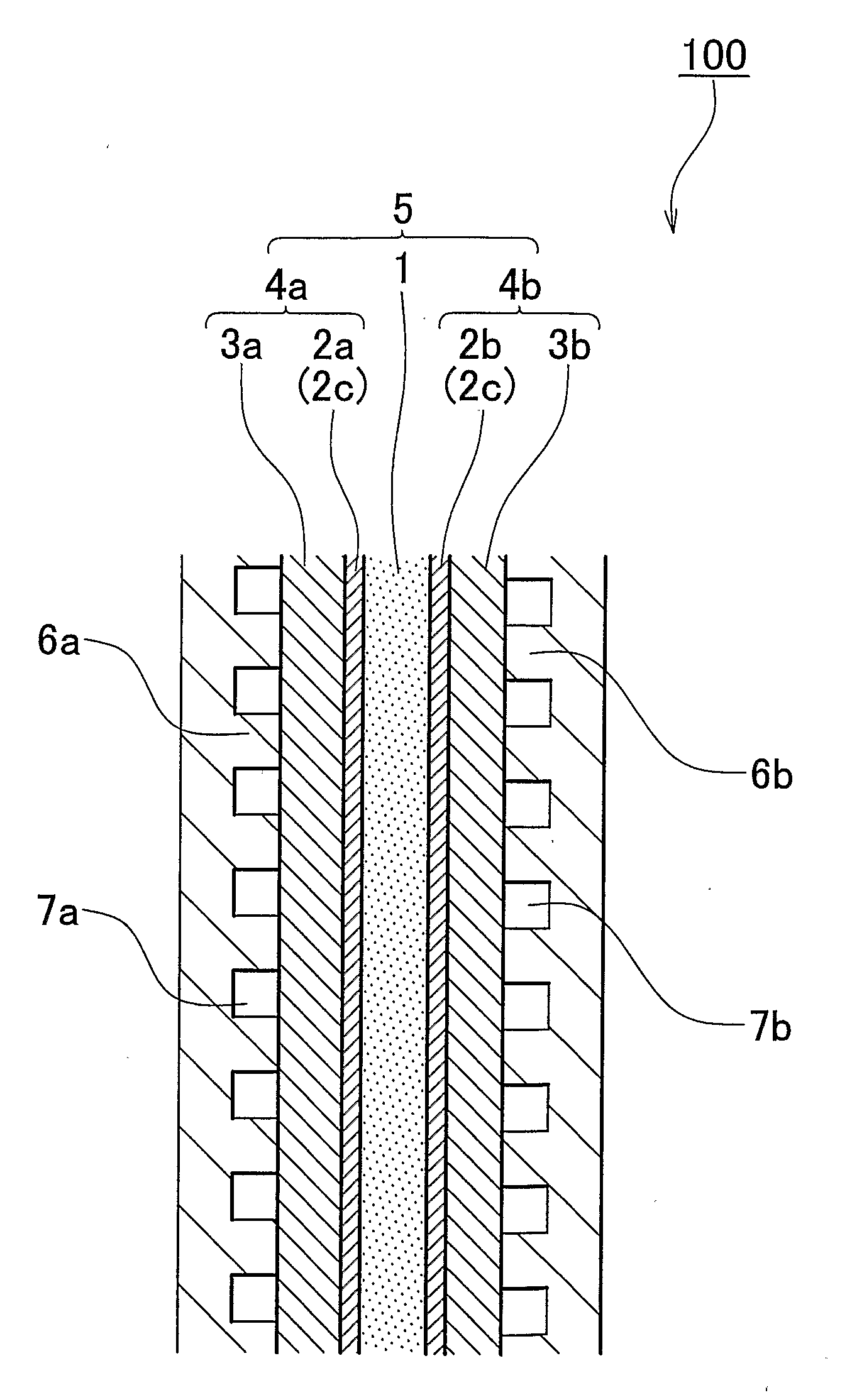 Fuel cell membrane-electrode assembly and production method therefor