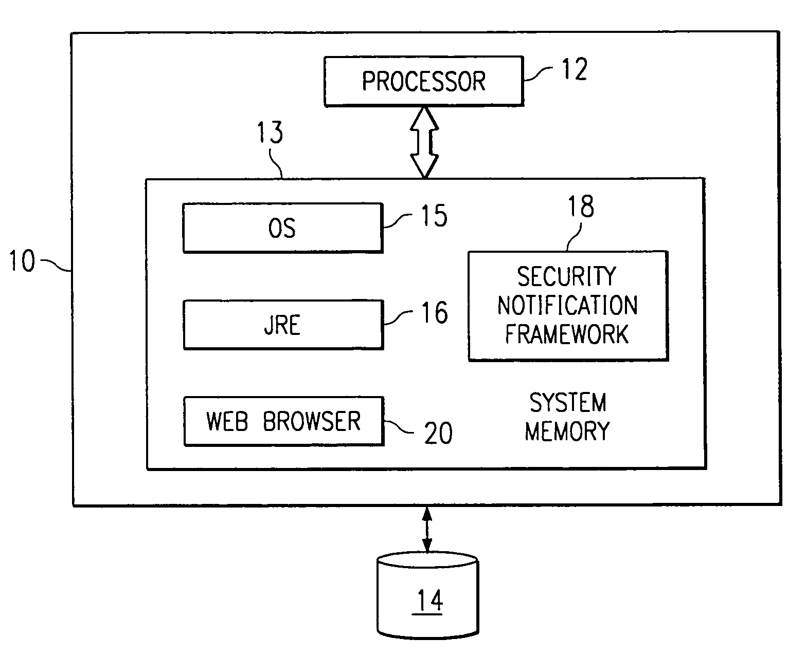 Notification of modifications to a trusted computing base