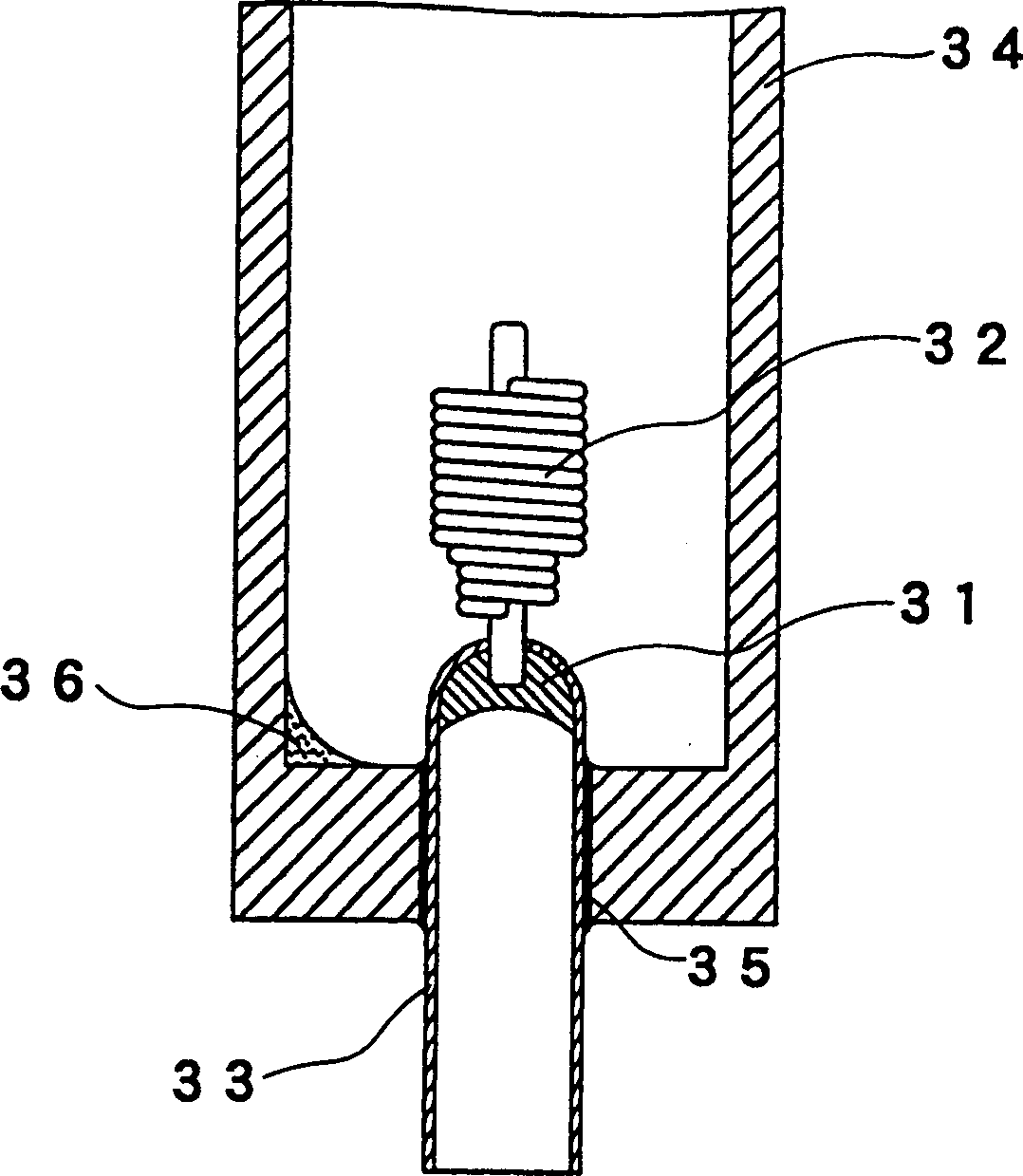 High pressure sodium vapour lamp