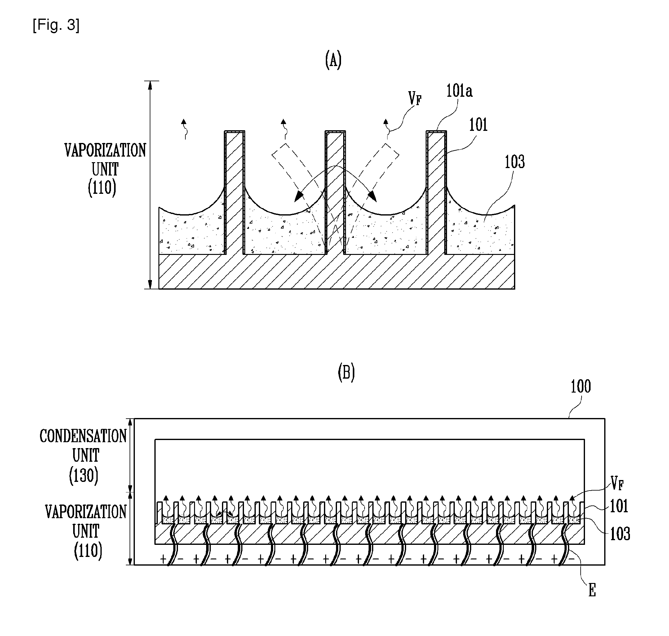 Heat transfer device with functions of power generation